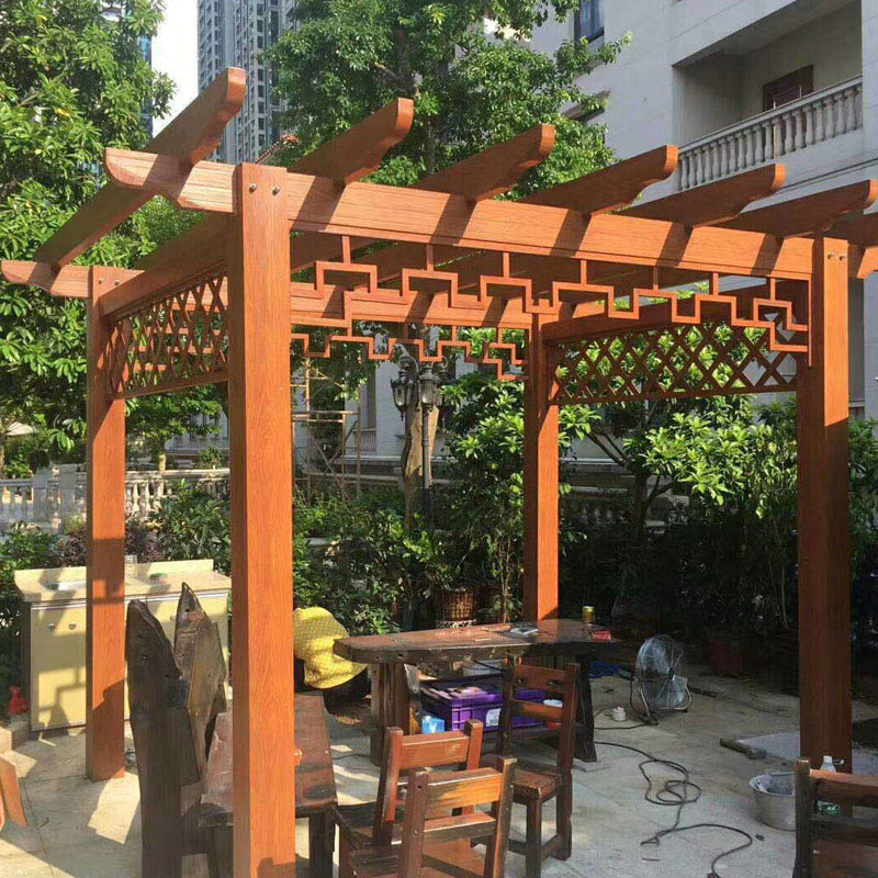 Garden Metal Modern Grape Trellis ศาลากลางแจ้ง